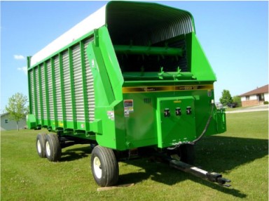 Total Hydraulic Front Unload or Front and Rear Unload Forage Racks